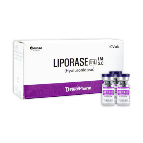 LIPORASE Hyaluronidase 10 vials